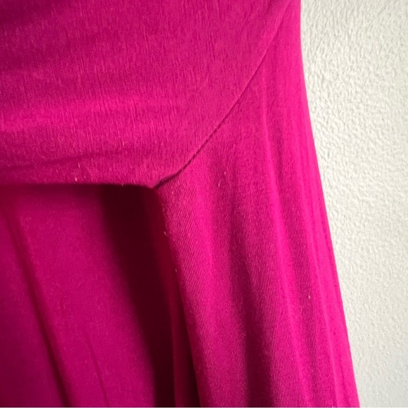 Diane Von Furstenberg New Julian Two Stretch Wrap Dress Hot Pink 8 - Picture 7 of 7